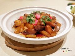 鱼唇烧红蘑-将相和·海鲜蒸饺大连菜