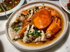 肉饼蒸三门青蟹-径山十八道·风味民间菜(杭州总店)