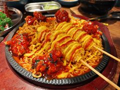 -明洞阿姨·韩式酱蟹烤肉·创意料理(三元桥店)