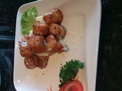 菠萝油条虾-鹿港小镇经典老上海菜(长乐路店)