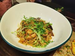 西班牙茄汁海鲜意面-良木缘咖啡西餐(川大店)