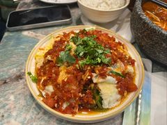 凉拌荷包蛋-浩海火烧云傣家菜(京广店)