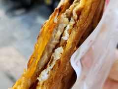 鲜肉鸡蛋锅盔-军屯锅魁(城市花园店)