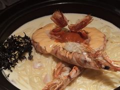 明太子奶油魔鬼虾天使面-达摩食堂(仓山万达店)