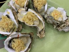 炭烧蒜蓉生蚝-贞姨美食·老字号海鲜大排档