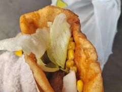 -小红车炸蛋葱油饼