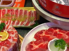 秦炉泡椒雪花肥牛-秦炉烤肉(财富中心店)