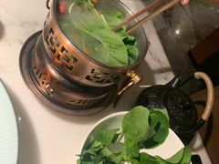 水煮鸡毛菜-初蓉丨遇见新川菜(亲贤街荣耀店)