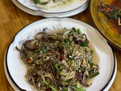 素炒芭蕉花-建水五谷杂粮餐厅·建水美食