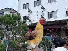 -头上红煨盐鸡·非遗院子餐厅
