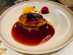 鹅肝鱼子酱蒸蛋-丹鼎铁板料理