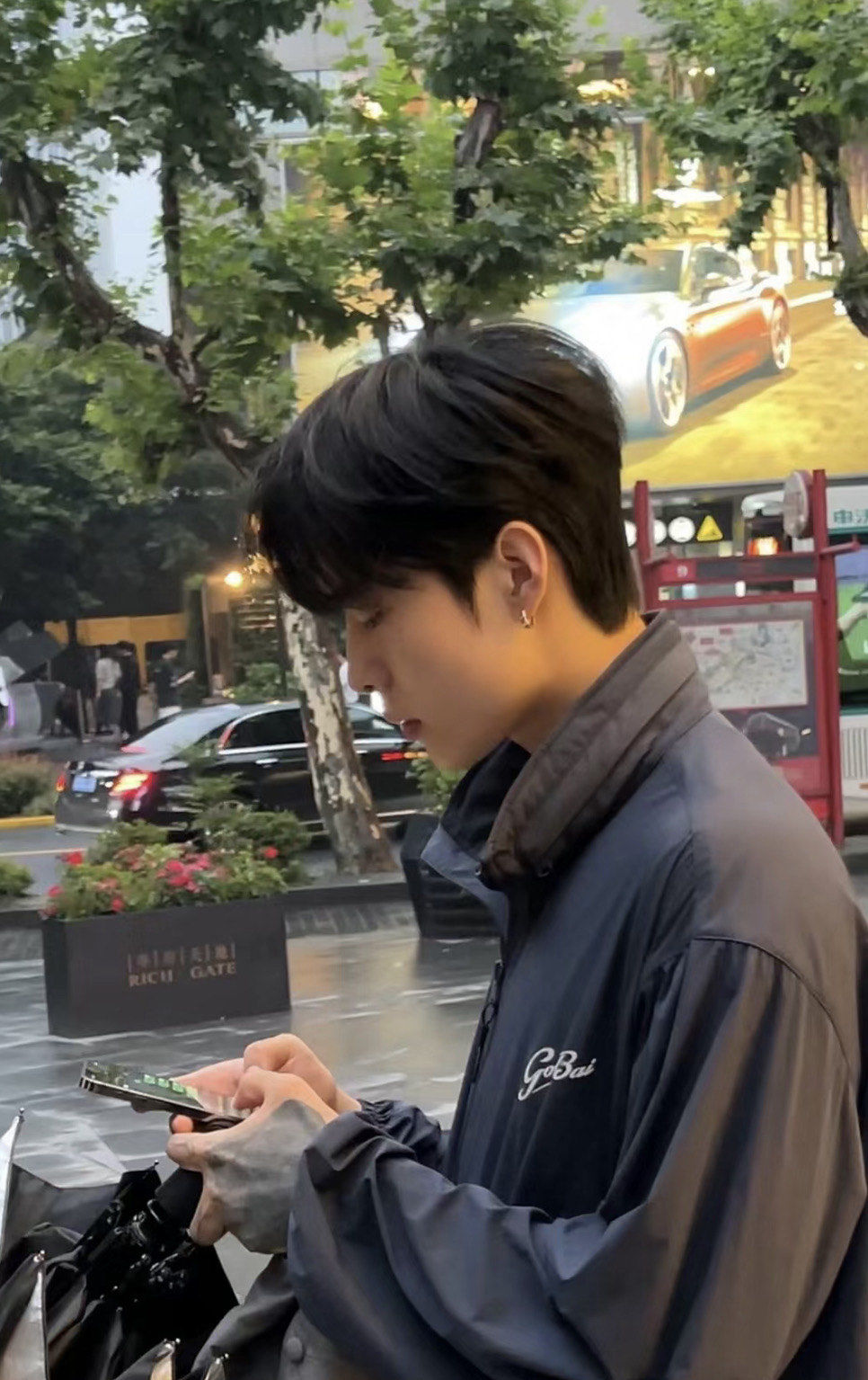 学剪帅气男生头