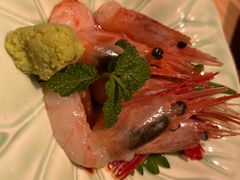甜虾刺身-芯元·碳烤熟成牛肉(经开店)