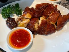 脆皮童子鸡-新白鹿餐厅(松江开元地中海店)