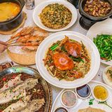 我们一桌人都被香糊了 蟹肉都是现杀的 新鲜吃的出来