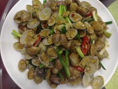 姜葱炒花甲-皓景海鲜·地标美食(双月湾店)