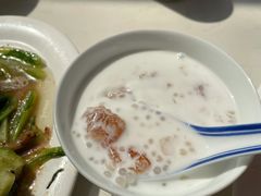 椰汁西米露炖桃胶-肥仔文澳门猪骨煲(南京西路店)
