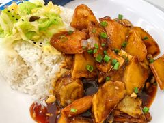 地三鲜盖饭（我没要青椒）-宛平李记小吃(东关街店)