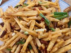 干煸藕丝-静一餐厅·湖北菜(前门创始店)