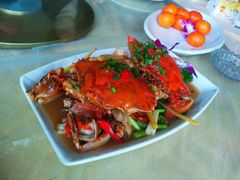 姜葱炒蟹-连家船海鲜大排档·20年闽菜店(厦大店)
