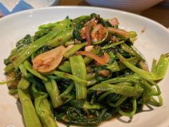 马来盏炒通菜-大头虾越式风味餐厅(光明广场店)