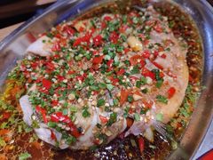 椒羞鲈鱼-泥糊破店小酒馆·团建聚餐(南京西路店)