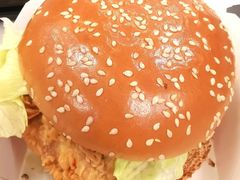 香辣鸡腿堡-肯德基(豫园店)