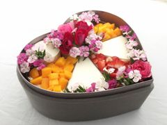 初见吾心鲜花千层礼盒-艾加柒克蛋糕茶歇甜品台(春熙路店)