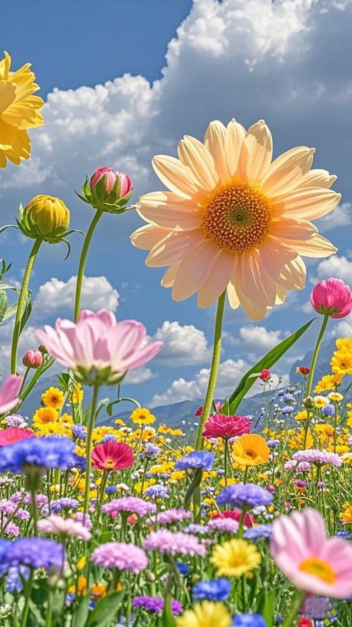 漫步花丛,心情美丽如画