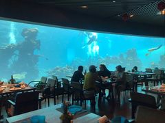 大堂-海棠湾洲际-涛·海底餐厅·美人鱼·自助餐·海底隧道
