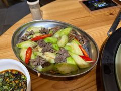 胜瓜炒鸡杂-阿鸡鱼庄·顺德鲜蒸小炒(亚运村店)