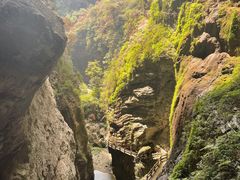 -龙水峡地缝景区
