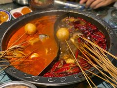 牛油鸳鸯锅底-8号苑自助烤场(西单店)