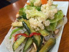 素拼凉菜-手擀菠菜面(西康路店)