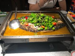 -探鱼·鲜青椒爽麻烤鱼(北京路天河城店)