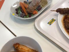 热熏三文鱼配刀豆色拉-宜家·瑞典风味餐厅(北京西红门店)