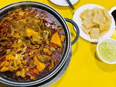 -老红桥炸灌肠牛肚锅烧烤(定福庄店)