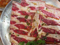 -明洞阿姨·韩式酱蟹烤肉·创意料理(三元桥店)