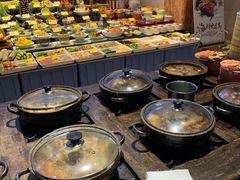 自助取餐区-鹊华居·地道鲁菜·海鲜·融合味(大明湖店)