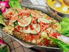 招牌限量柠檬鱼-早安曼谷泰国餐厅