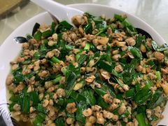 蚬肉炒韭菜-伟记牛蹄(道滘店)