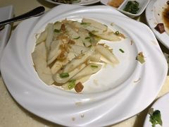 瑶柱香葱炒山药-龙记烧腊茶餐厅(常德路店)