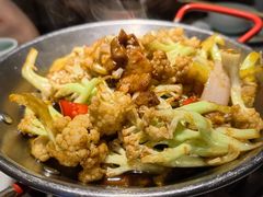 香锅开心花菜-小菜园新徽菜(镇江京口吾悦店)