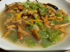 青椒炒鸡油菌-滇铺子·云南特色菜·第九届野生菌美食节(东风东路c86店)