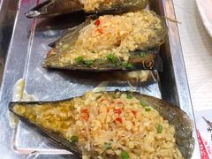 蒜蓉粉丝烤带子-覃记海鲜美食餐厅