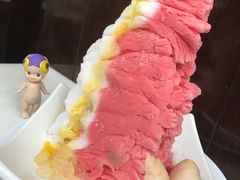 西瓜荔枝雪花冰-味香园传统甜品店(牛车水店)