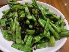 干菜刀豆-芦茨金富饭庄·25年老字号·专做稻草鸡