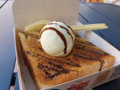 香草冰淇淋厚吐司-阿信厚吐司(曾厝垵店)