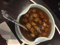 古越陈酿煮花螺-杭州西子湖四季酒店·金沙厅