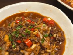 辣白菜炒牛肉-富桂厨房